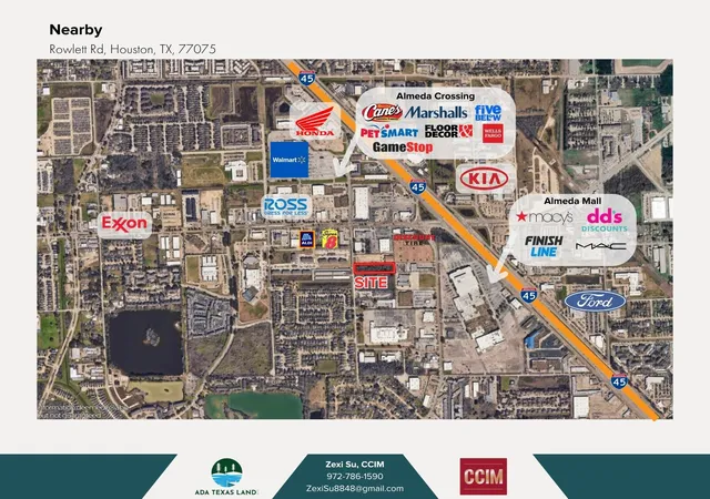 Photo 3 of Land for sale at Tbd Rowlett Rd, Houston, TX 77075 | MLS# 7043967 | Listing updated on 2026-06-04