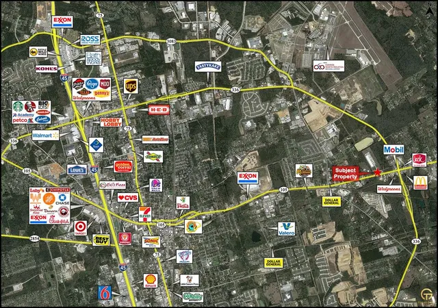 2nd image of 0 Hwy 105 E St, Conroe, TX 77301 | MLS# 74862756