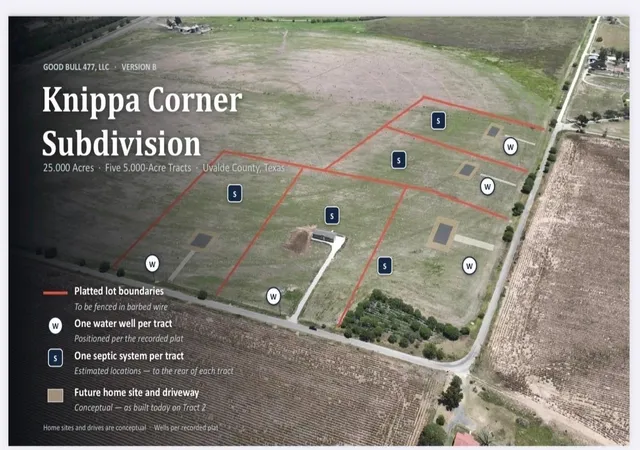 Photo 1 of Land for sale at Lot 5 County Road 305, Knippa, TX 78801 | MLS# 96479912 | Listing updated on 2026-09-10