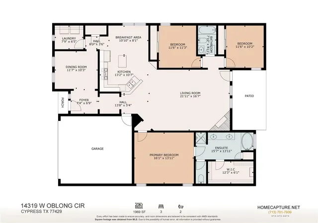 20th image of 14319 W Oblong Cir, Cypress, TX 77429 | MLS# 77796174