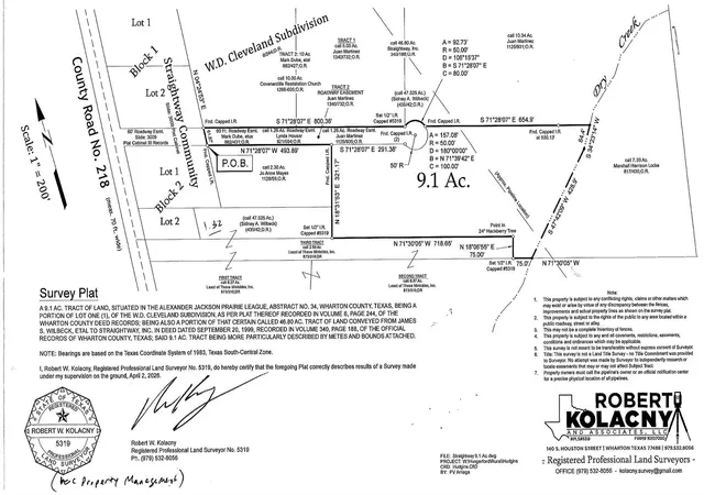 Photo 4 of Land for sale at 00 Country Rd 218, Wharton, TX 77488 | MLS# 22375325 | Listing updated on 2026-08-24