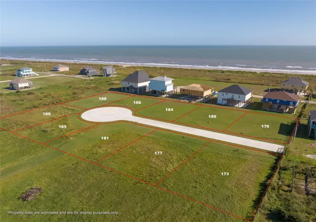 Photo 1 of Land for sale at 189 Ocean View Dr, Port Bolivar, TX 77650 | MLS# 69118440 | Listing updated on 2026-02-02