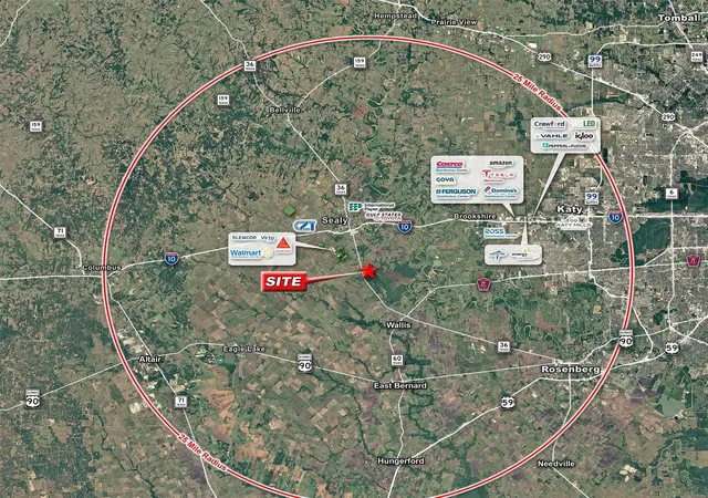 Photo 4 of Land for sale at 322 Mixville Rd, Sealy, TX 77474 | MLS# 78826134 | Listing updated on 2026-01-29