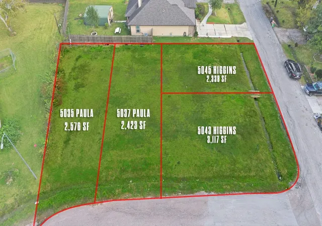 Photo 1 of Land for sale at 5043, 5045 Higgins And 5035,5037 Paula St, Houston, TX 77033 | MLS# 59748455 | Listing updated on 2026-09-05