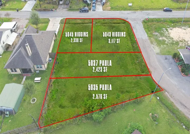 Photo 2 of Land for sale at 5043, 5045 Higgins And 5035,5037 Paula St, Houston, TX 77033 | MLS# 59748455 | Listing updated on 2026-09-05