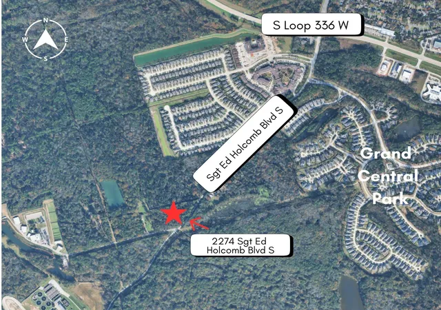Land for sale at 2274 Sgt Ed Holcomb Blvd S, Conroe, TX 77304 | MLS# 75966503