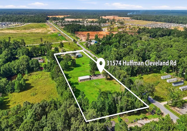 Photo 1 of Land for sale at 31574 Huffman Cleveland Rd, Huffman, TX 77336 | MLS# 19132637 | Listing updated on 2026-06-28