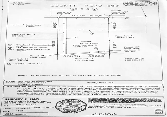 4th image of 0 County Rd 383, Rosharon, TX 77583 | MLS# 93578590