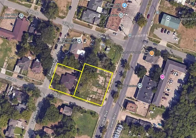 Photo 1 of Land for sale at 6910 Cullen Blvd, Houston, TX 77021 | MLS# 2311933 | Listing updated on 2025-11-10