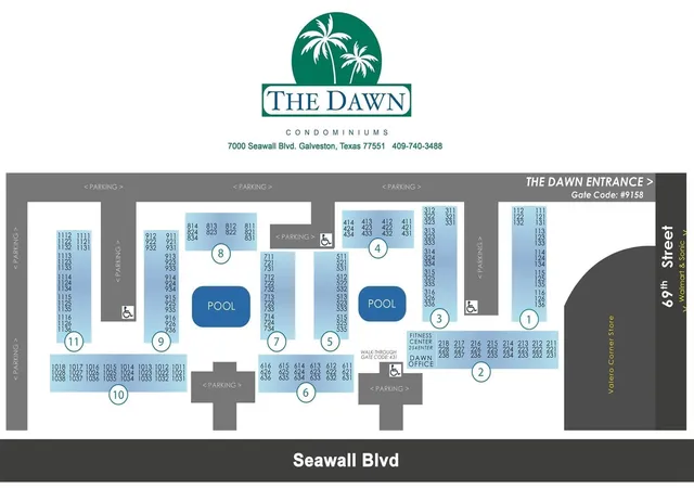 27th image of 7000 Seawall Blvd #324, Galveston, TX 77551 | MLS# 40408396