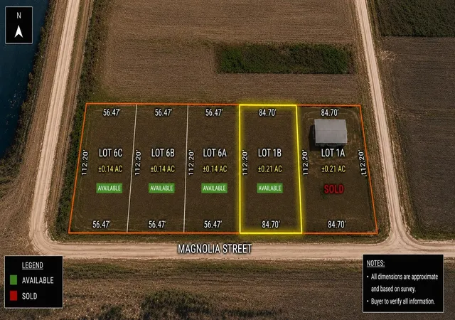 Photo 2 of Land for sale at Tbd1b Magnolia St, Matagorda, TX 77457 | MLS# 8899502 | Listing updated on 2026-08-23