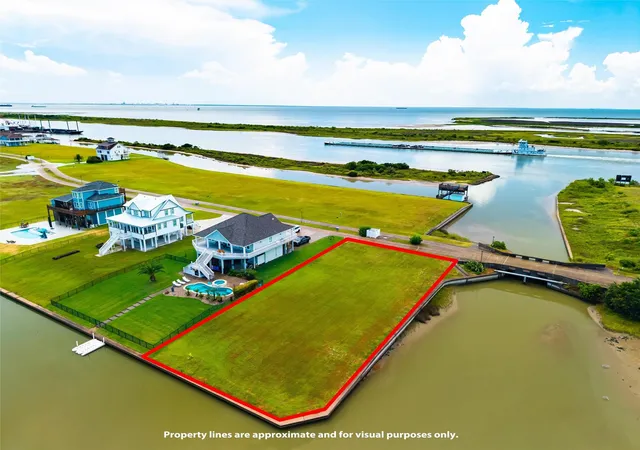 Photo 1 of Land for sale at 2112 Laguna Harbor Est Blvd, Port Bolivar, TX 77650 | MLS# 4342812 | Listing updated on 2026-07-11