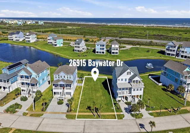 Photo 1 of Land for sale at 26915 Bay Water Dr, Galveston, TX 77554 | MLS# 94160161 | Listing updated on 2026-09-02