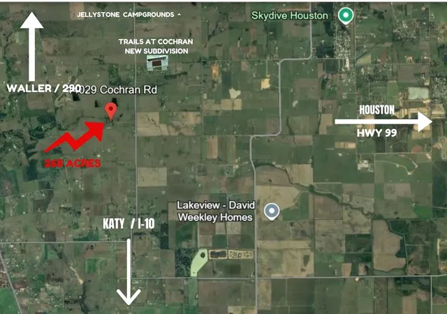 Photo 4 of Land for sale at 14029 Cochran Rd, Hempstead, TX 77445 | MLS# 48860896 | Listing updated on 2026-09-28