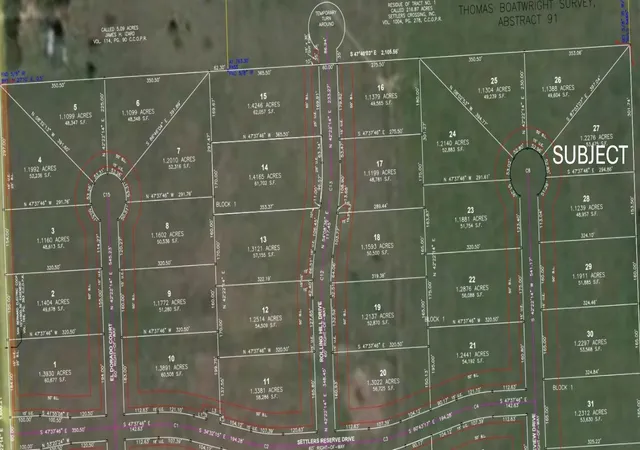 Photo 3 of Land for sale at 420 Ridgeview Dr, Cat Spring, TX 78933 | MLS# 95133709 | Listing updated on 2026-07-24