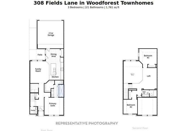 Photo 3 of Townhouse for sale at 308 Fields Ln, Montgomery, TX 77316 | MLS# 17744582 | Listing updated on 2026-09-13