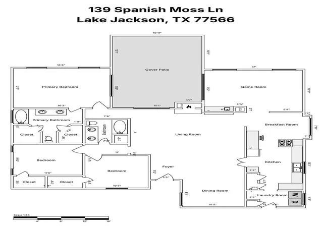31st image of 139 Spanish Moss Ln, Lake Jackson, TX 77566 | MLS# 18839860