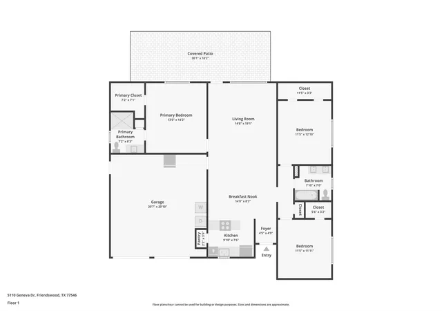 20th image of 5110 Geneva Dr, Friendswood, TX 77546 | MLS# 79546178