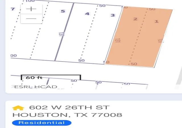 1st image of 602 W 26th St, Houston, TX 77008 | MLS# 57732768