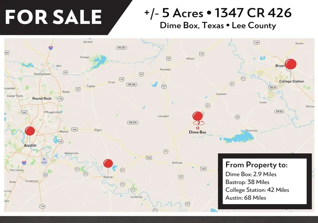 43rd image of 1347 County Road 426, Dime Box, TX 77853 | MLS# 10016194