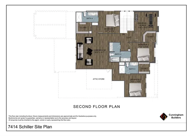 4th image of 7414 Schiller St, Houston, TX 77055 | MLS# 91035003