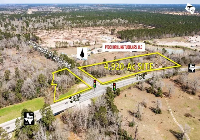 Photo 1 of Land for sale at 17645 Fm 2090 Rd, Conroe, TX 77306 | MLS# 78665721 | Listing updated on 2026-09-14
