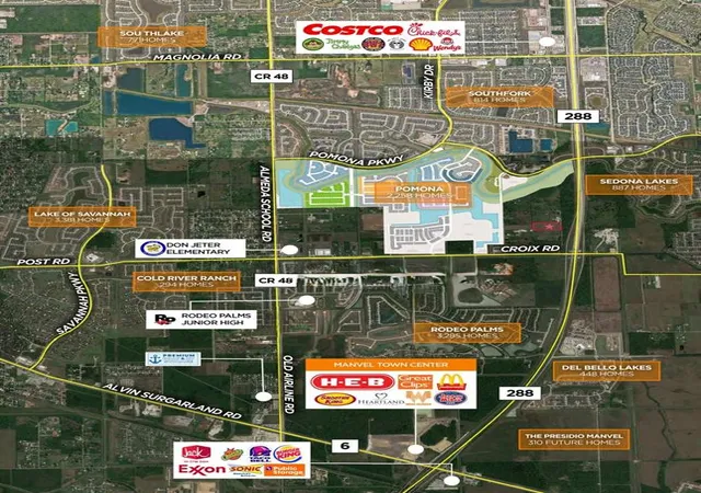 Photo 3 of Land for sale at Appr 77 Ac Laigle Rd Cr 85, Manvel, TX 77578 | MLS# 35693565 | Listing updated on 2026-06-19