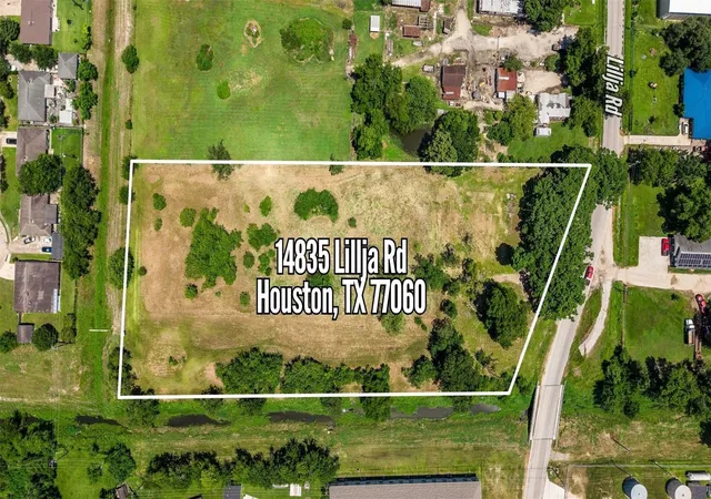 Photo 2 of Land for sale at 14835 Lillja Rd, Houston, TX 77060 | MLS# 89202227 | Listing updated on 2026-09-03