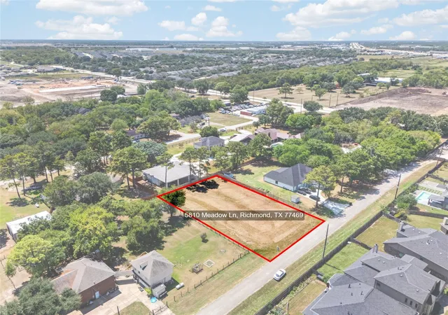Photo 1 of Land for sale at 5810 Meadow Ln, Richmond, TX 77469 | MLS# 39055679 | Listing updated on 2026-08-29