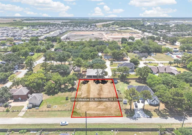 Photo 2 of Land for sale at 5810 Meadow Ln, Richmond, TX 77469 | MLS# 39055679 | Listing updated on 2026-08-29
