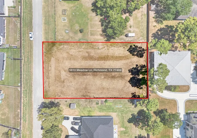 Photo 4 of Land for sale at 5810 Meadow Ln, Richmond, TX 77469 | MLS# 39055679 | Listing updated on 2026-08-29