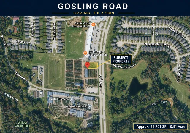 Land for sale at 0 Gosling Rd, Spring, TX 77389 | MLS# 75554727