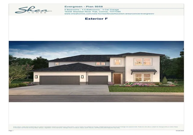 Photo 1 of Sale Pending at 12839 Forest Garden Ct, Conroe, TX 77302 | MLS# 23496067 | Listing updated on 2026-08-31