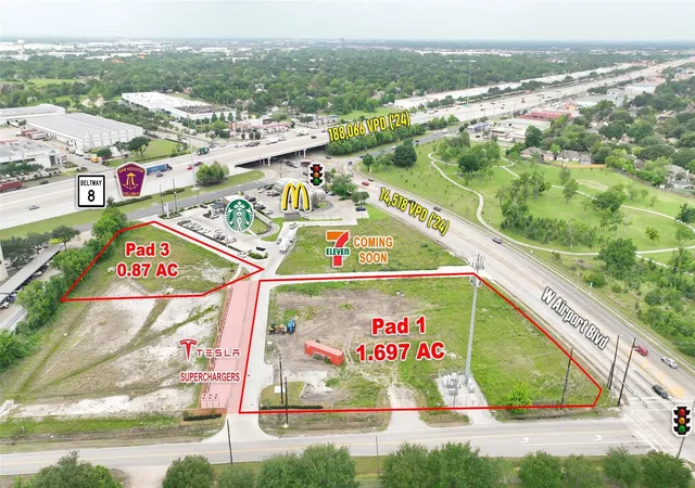 1st image of Pad 1 W Airport Blvd, Houston, TX 77071 | MLS# 13574806