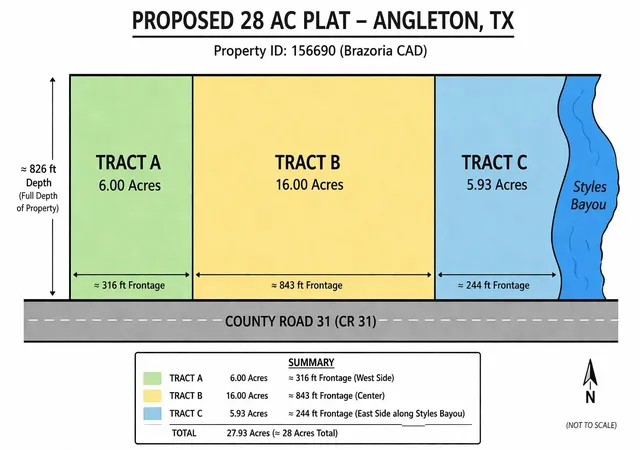 Photo 1 of Land for sale at 0 County Rd 31, Angleton, TX 77515 | MLS# 46344419 | Listing updated on 2026-09-09