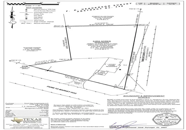 Photo 3 of Land for sale at 13382 Fm 2432 Rd, Willis, TX 77378 | MLS# 78077882 | Listing updated on 2026-04-23