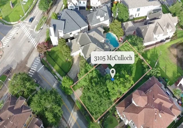 Photo 2 of Land for sale at 3105 Mcculloch Cir, Houston, TX 77056 | MLS# 10732533 | Listing updated on 2026-09-02