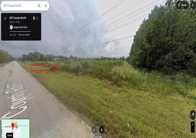Photo 2 of Land for sale at 3107 County Rd 676, Dayton, TX 77535 | MLS# 3024552 | Listing updated on 2026-04-28