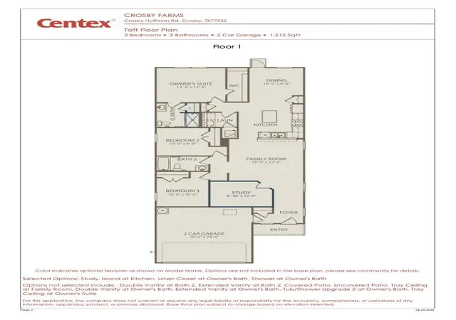 Photo 2 of Sale Pending at 17231 Brine Pool Ln, Crosby, TX 77532 | MLS# 52374851 | Listing updated on 2026-10-08
