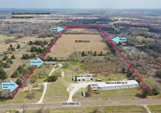 Photo 1 of Land for sale at 423 State Hwy 75 S, Fairfield, TX 75840 | MLS# 83827389 | Listing updated on 2026-07-26