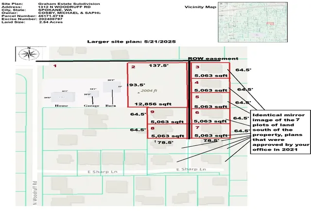 Photo 2 of Land for sale at N Woodruff Rd, Spokane, WA 99206 | MLS# 202614756 | Listing updated on 2026-09-17