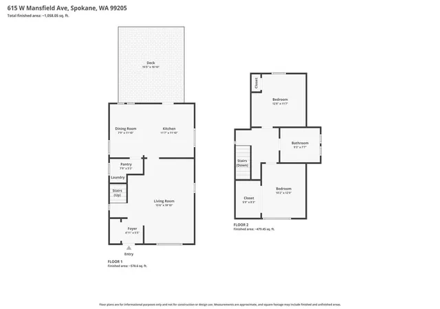 Homes for sale in Spokane, WA | 615 W Mansfield Ave, Spokane, WA 99205 | MLS# 202615631