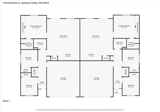 24th image of 1716 N Bessie Ln, Spokane Valley, WA 99212 | MLS# 202619530