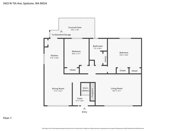 42nd image of 3423 W 7th Ave, Spokane, WA 99224 | MLS# 202620658