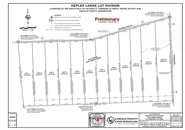 2nd image of Lot 3 Hepler Large Lot Division Rd, Davenport, WA 99122 | MLS# 202621638