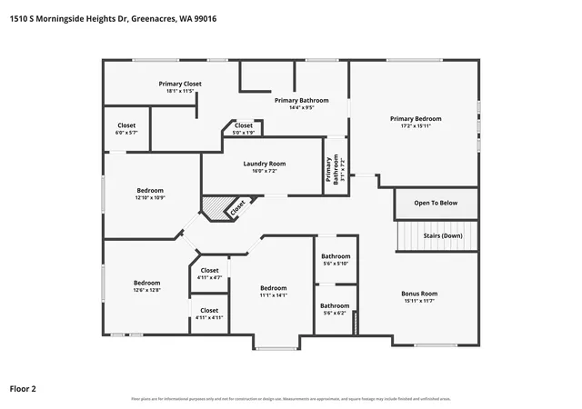 50th image of 1510 S Morningside Heights Dr, Greenacres, WA 99016 | MLS# 202622188