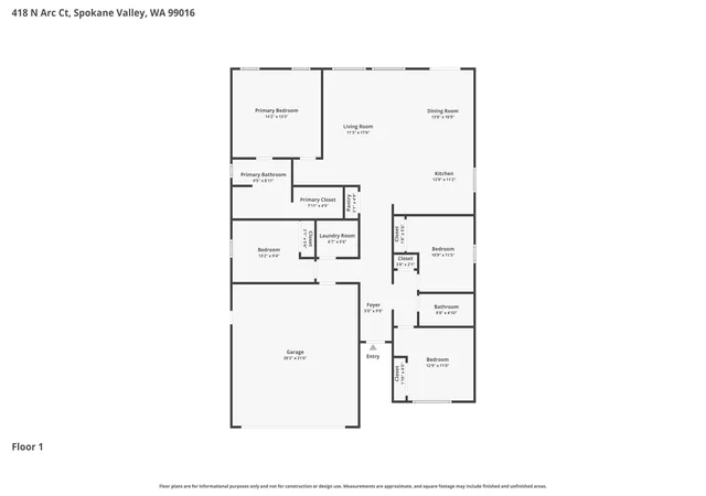 24th image of 418 N Arc Ct, Spokane Valley, WA 99016 | MLS# 202622430