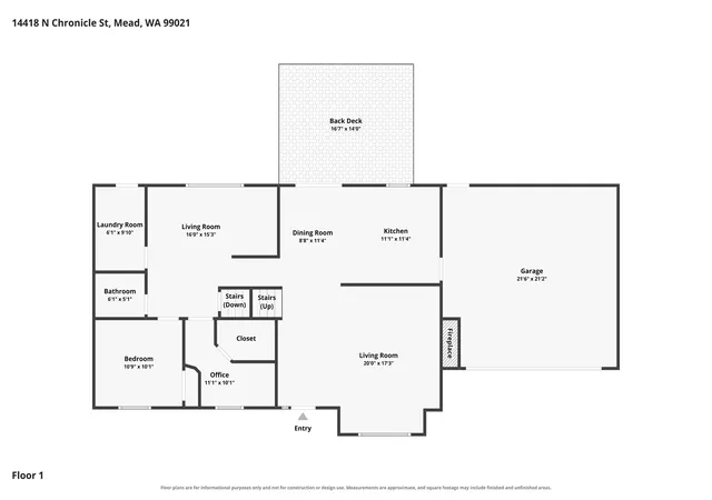 Photo 43 of Single family home for sale at 14418 N Chronicle St, Mead, WA 99021 | MLS# 202623653 | Listing updated on 2026-10-08