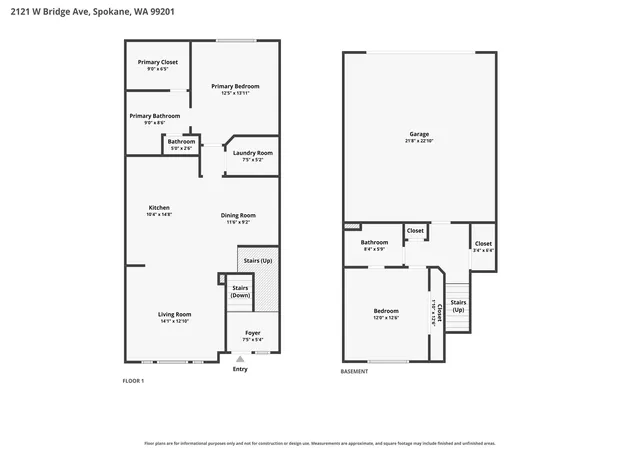 Photo 33 of Single family home for sale at 2121 W Bridge Ave, Spokane, WA 99201 | MLS# 202624336 | Listing updated on 2026-10-07