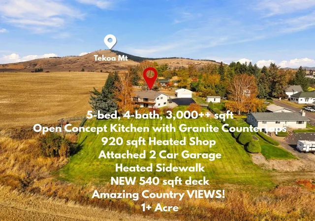 Photo 3 of Single family home for sale at 547 S Lebo St, Tekoa, WA 99033 | MLS# 202626231 | Listing updated on 2026-10-26